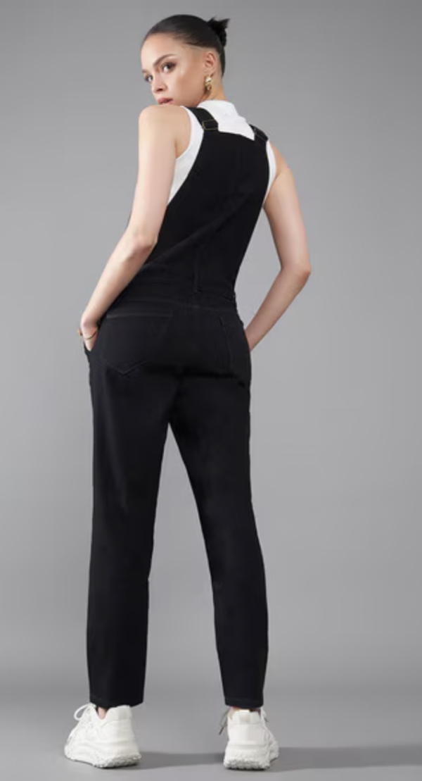 Women Dungaree with Insert Pockets - Image 3
